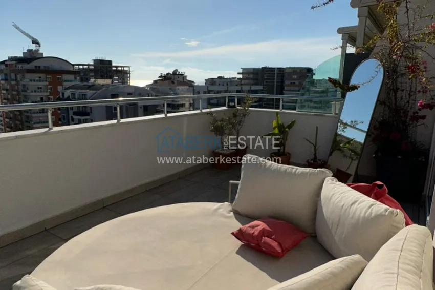 Purchase Penthouse with sea view 200 meters from the beach — Alanya, Mahmutlar 37 