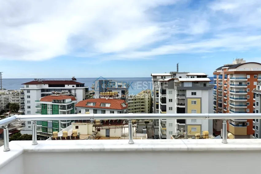 Purchase Penthouse with sea view 200 meters from the beach — Alanya, Mahmutlar 39 