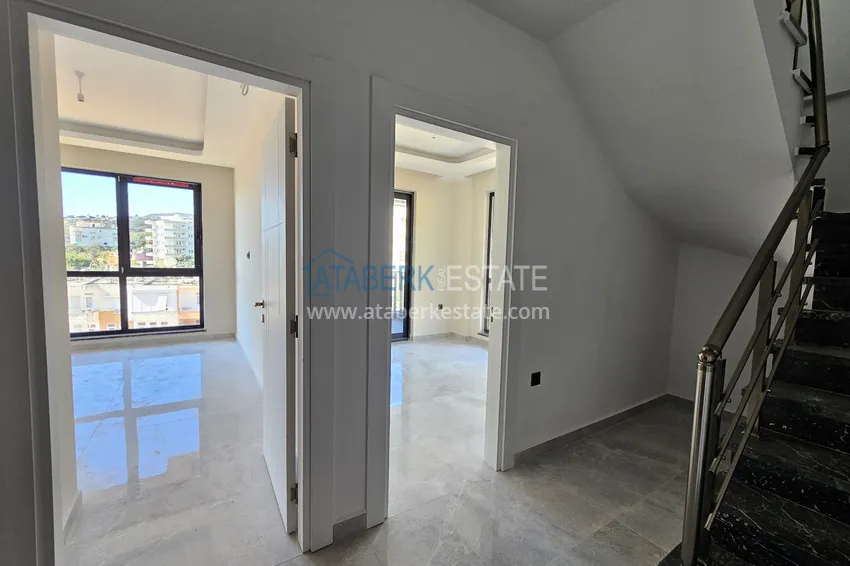 Purchase  Panoramic duplex penthouse in a boutique complex — Alanya center, Cleopatra beach area 3 