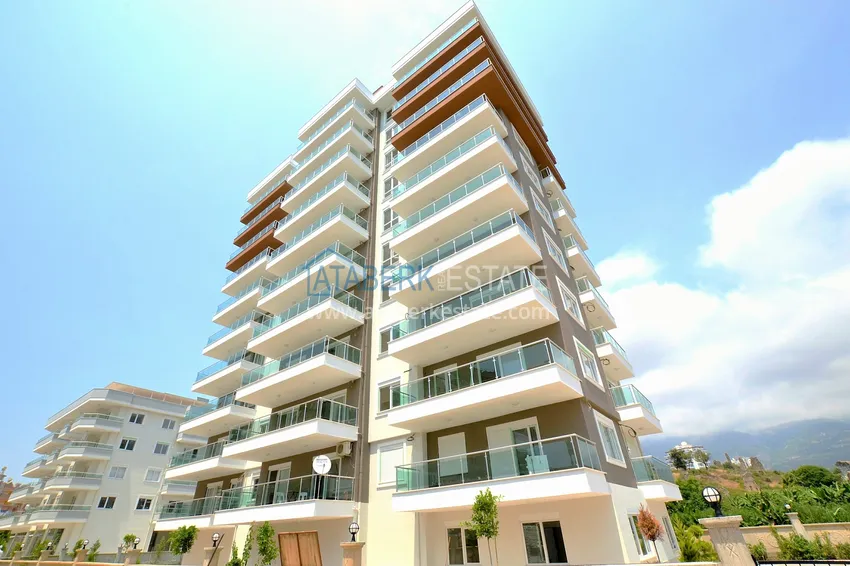 Penthouse with sea view 200 meters from the beach — Alanya, Mahmutlar 3 