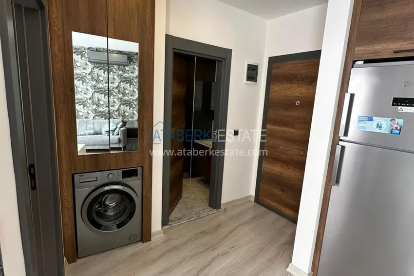 Purchase  Furnished one-bedroom apartment in a complex with hotel infrastructure — Alanya, Mahmutlar 4 