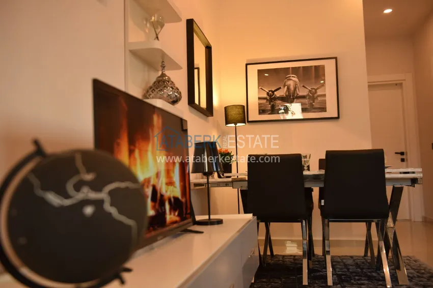 Purchase  1+1 apartment with designer interior — Alanya, Mahmutlar 3 