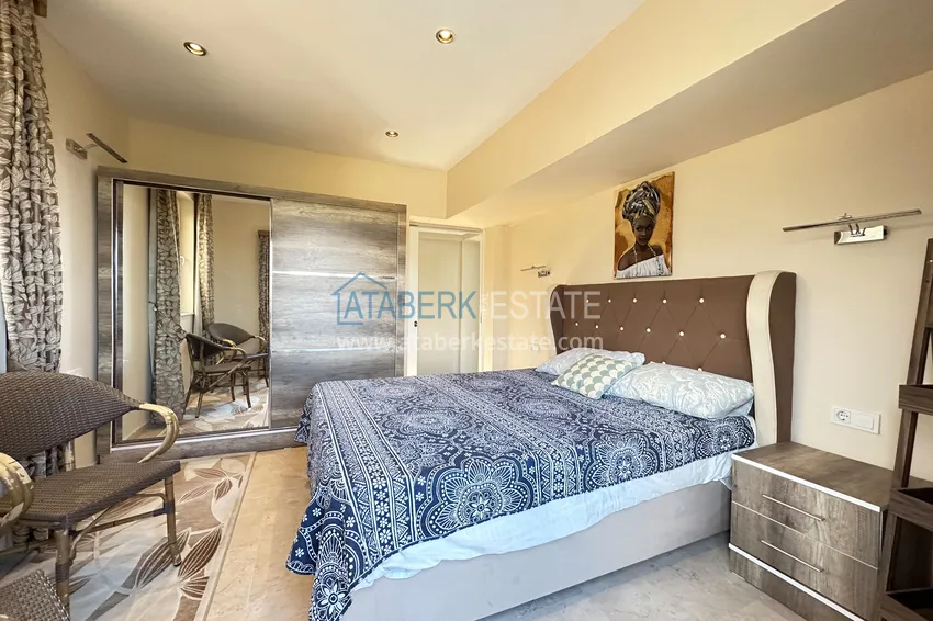 Purchase  Two-level apartment in villa format with sea and mountain views — Alanya, Mahmutlar 6 