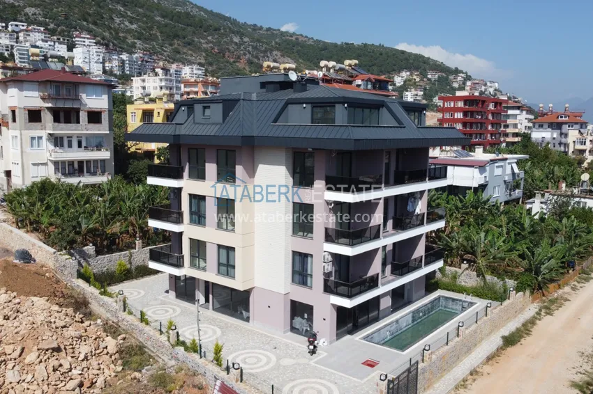 Panoramic duplex penthouse in a boutique complex — Alanya center, Cleopatra beach area 5 