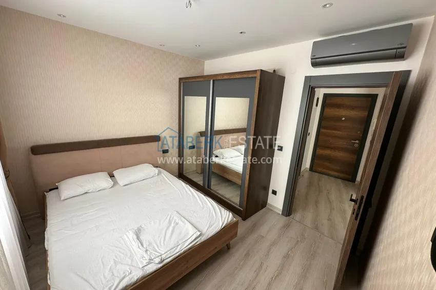 Purchase  Furnished one-bedroom apartment in a complex with hotel infrastructure — Alanya, Mahmutlar 6 