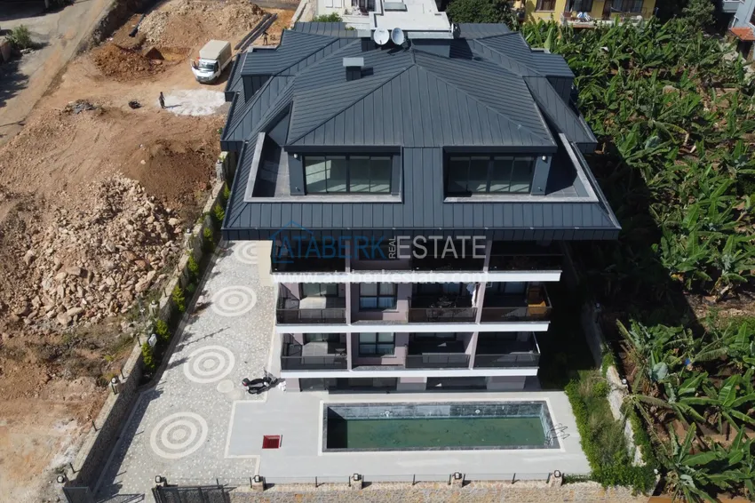 Panoramic duplex penthouse in a boutique complex — Alanya center, Cleopatra beach area 6 