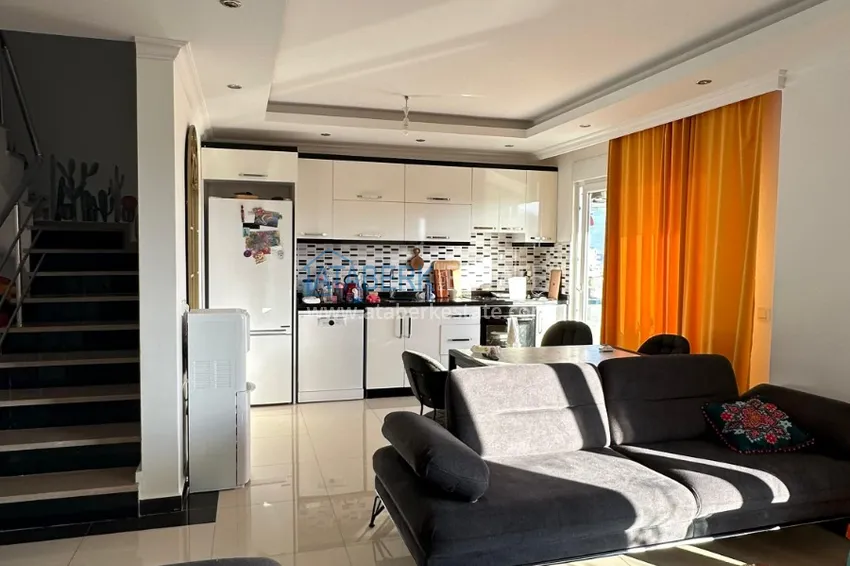 Purchase Penthouse with sea view 200 meters from the beach — Alanya, Mahmutlar 7 