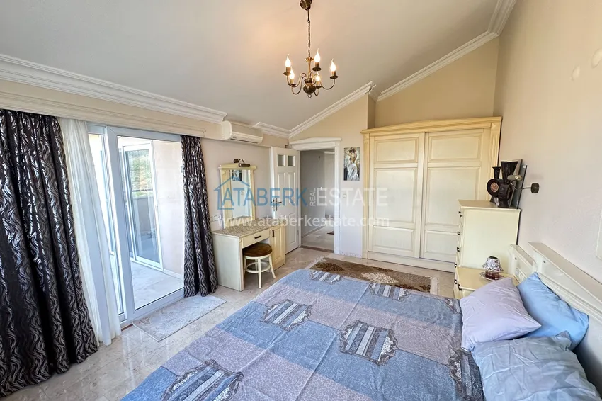 Purchase  Two-level apartment in villa format with sea and mountain views — Alanya, Mahmutlar 10 