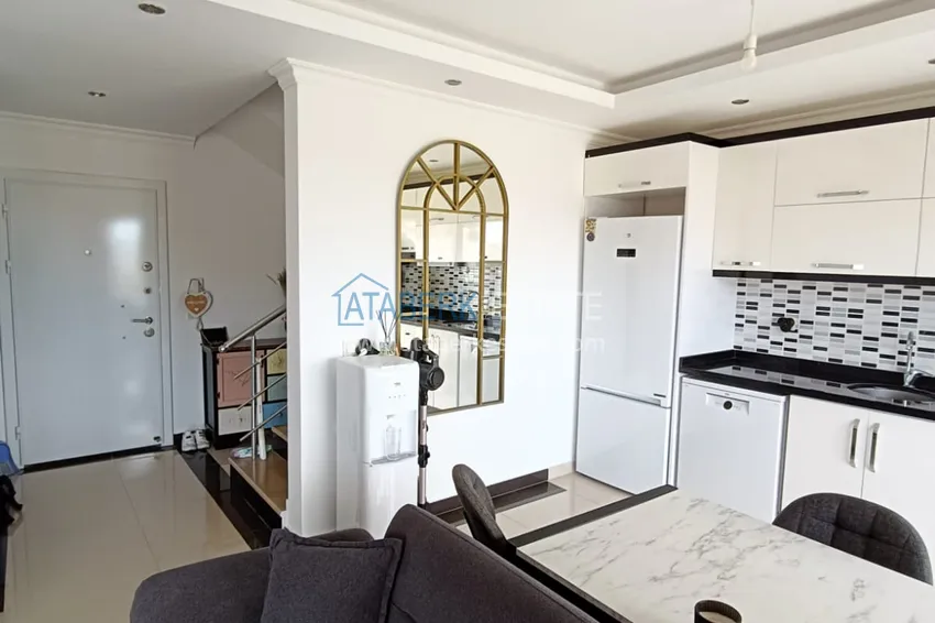 Purchase Penthouse with sea view 200 meters from the beach — Alanya, Mahmutlar 9 