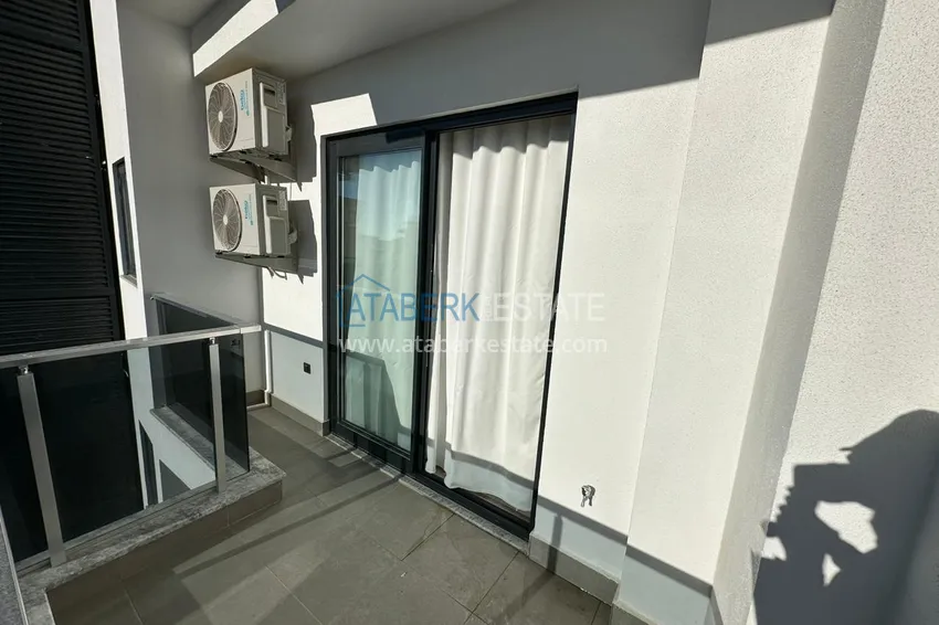 Purchase  Furnished one-bedroom apartment in a complex with hotel infrastructure — Alanya, Mahmutlar 9 