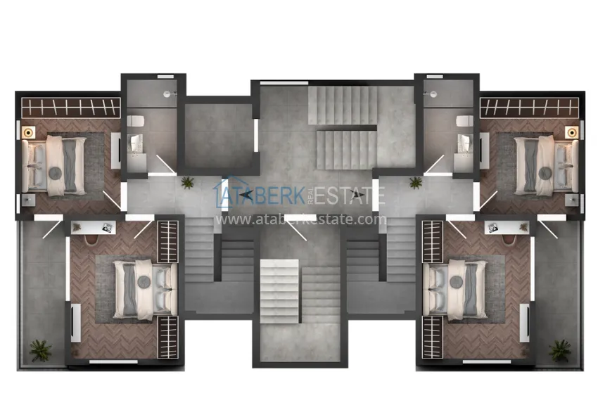 Buy cheap A new residential complex under construction in the central part of Antalya — Yildiz district 7 