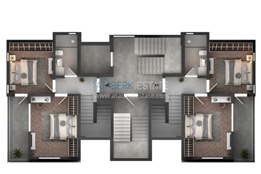 Buy cheap A new residential complex under construction in the central part of Antalya — Yildiz district 8 