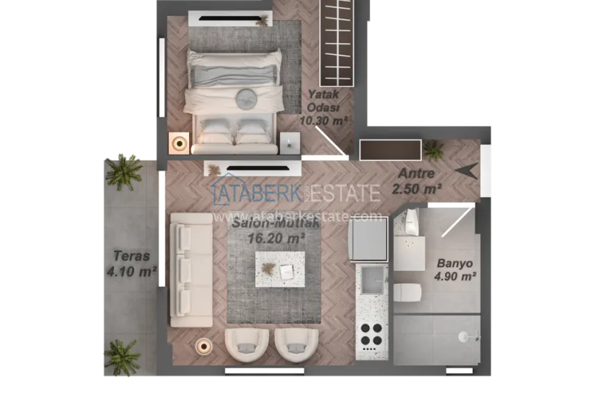 Buy cheap A new residential complex under construction in the central part of Antalya — Yildiz district 4 