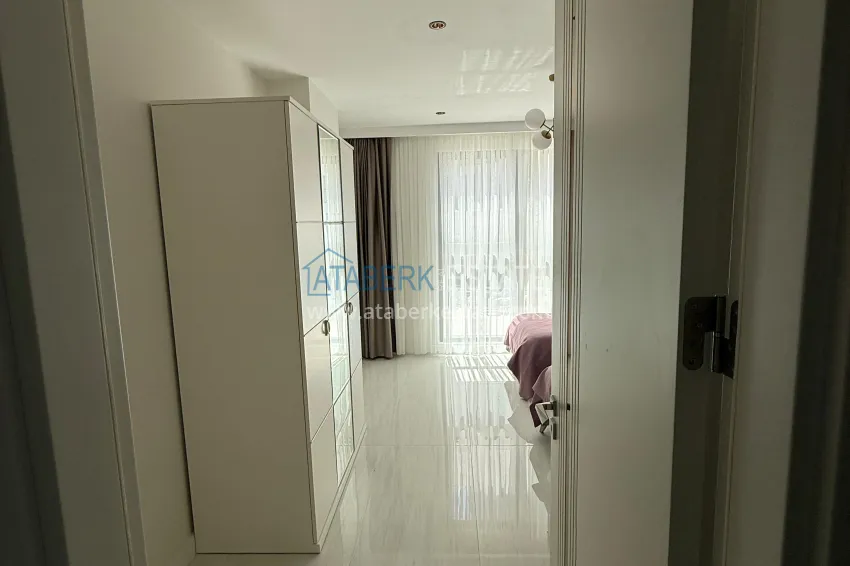 Purchase Furnished 2+1 XL apartment with laundry in a luxury complex — Alanya, Turkler. Suitable for a residence permit 11 