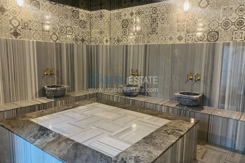 Long-term rent of a 1+1 apartment in a comfortable complex - Alanya, Avsallar No. 22 26 