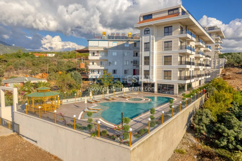 Furnished apartment with new furnishings - Kestel, Alanya 11 