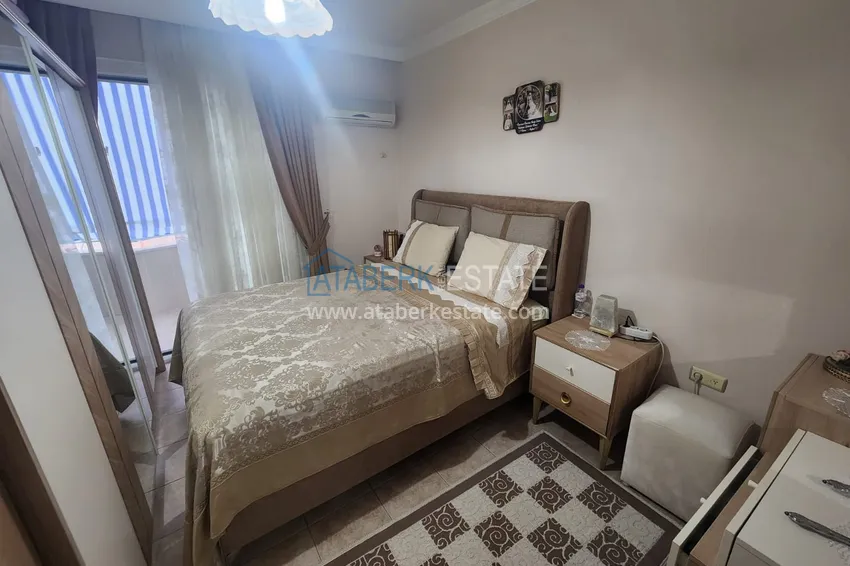 Purchase  2+1 apartment with a separate kitchen, suitable for a residence permit and citizenship in Oba, Alanya  12 