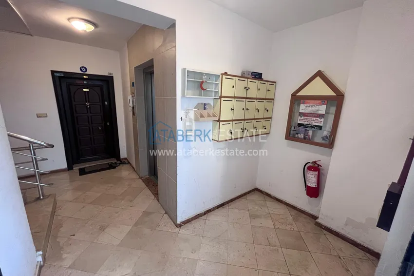 2+1 apartment with a separate kitchen, suitable for a residence permit and citizenship in Oba, Alanya  13 