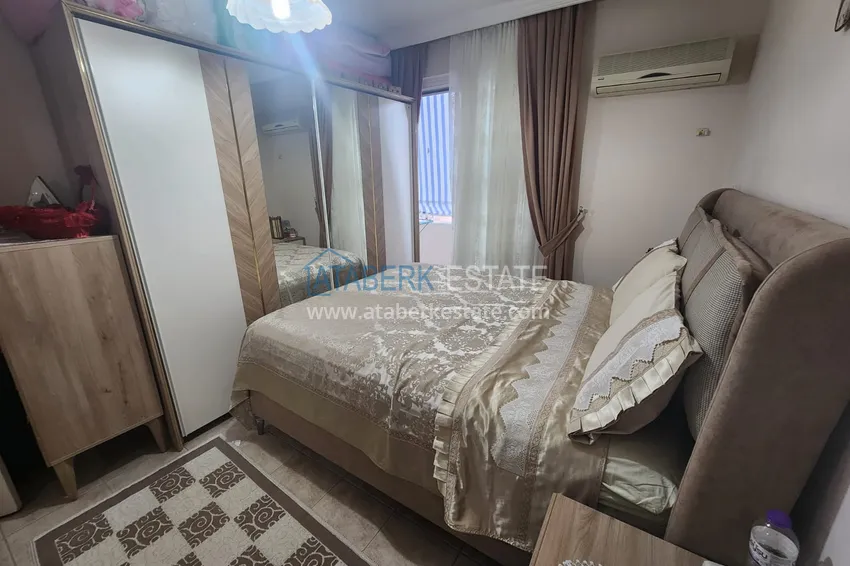 Purchase  2+1 apartment with a separate kitchen, suitable for a residence permit and citizenship in Oba, Alanya  14 