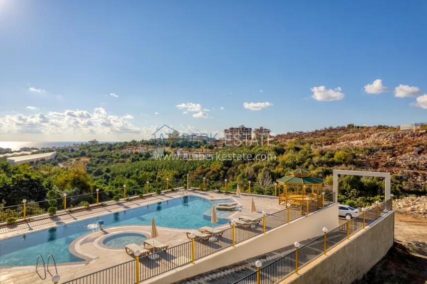 Furnished apartment with new furnishings - Kestel, Alanya 14 