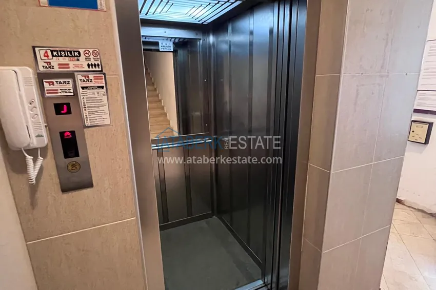 2+1 apartment with a separate kitchen, suitable for a residence permit and citizenship in Oba, Alanya  14 