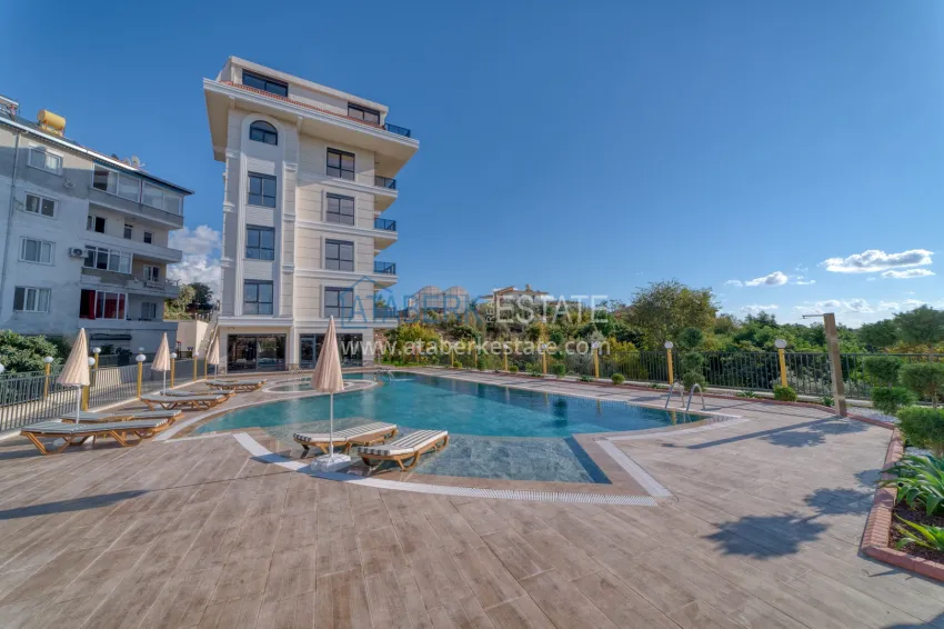 Furnished apartment with new furnishings - Kestel, Alanya 15 