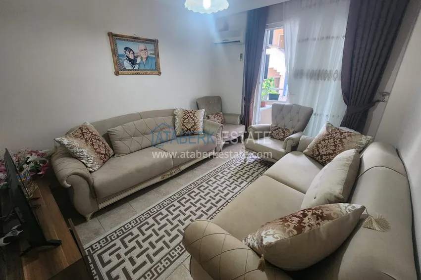 Purchase  2+1 apartment with a separate kitchen, suitable for a residence permit and citizenship in Oba, Alanya  16 