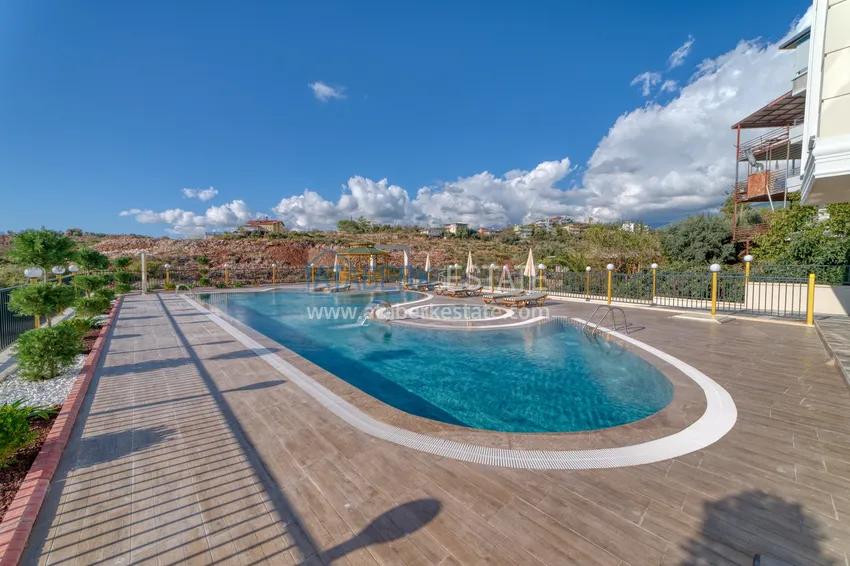 Affordable primary property with sea view - Kestel district, Alanya 17