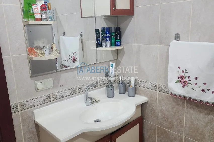 Purchase  2+1 apartment with a separate kitchen, suitable for a residence permit and citizenship in Oba, Alanya  19 