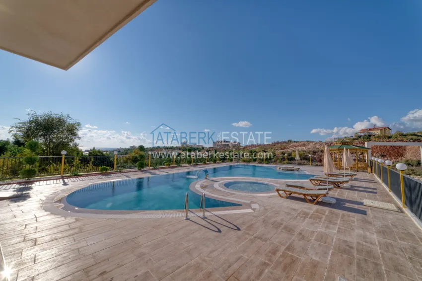 Furnished apartment with new furnishings - Kestel, Alanya 19 