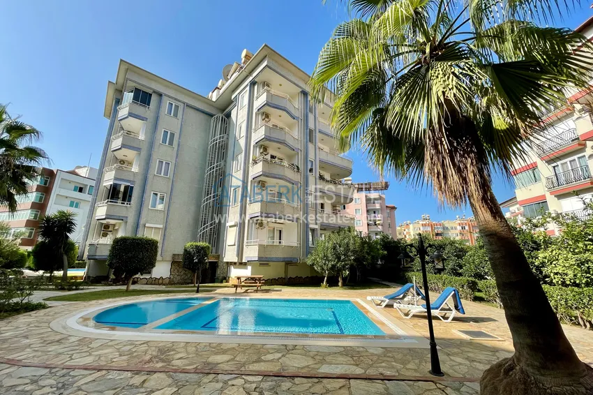 2+1 apartment with a separate kitchen, suitable for a residence permit and citizenship in Oba, Alanya  1 