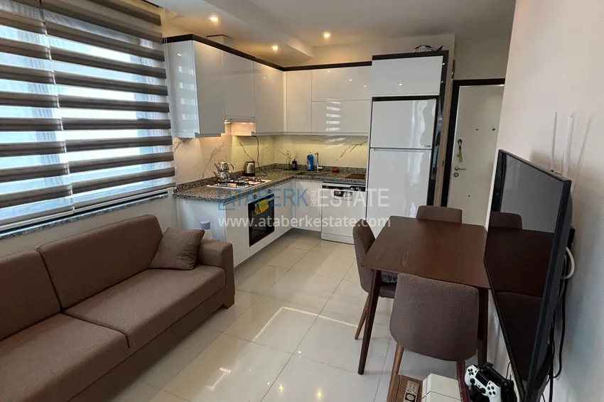 Purchase Furnished 1+1 apartment just 300 meters from the sea - Mahmutlar district, Alanya 2 