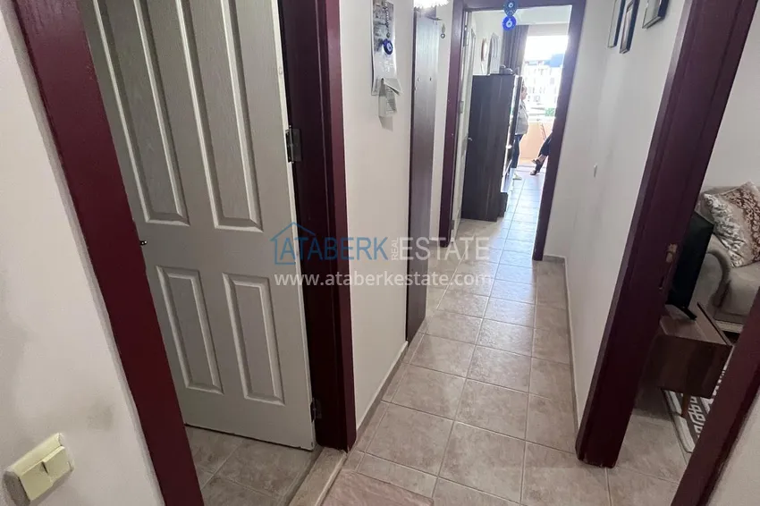 Purchase  2+1 apartment with a separate kitchen, suitable for a residence permit and citizenship in Oba, Alanya  3 