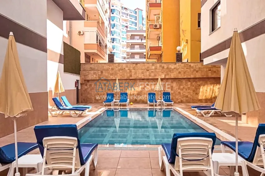 Furnished 1+1 apartment just 300 meters from the sea - Mahmutlar district, Alanya 4 