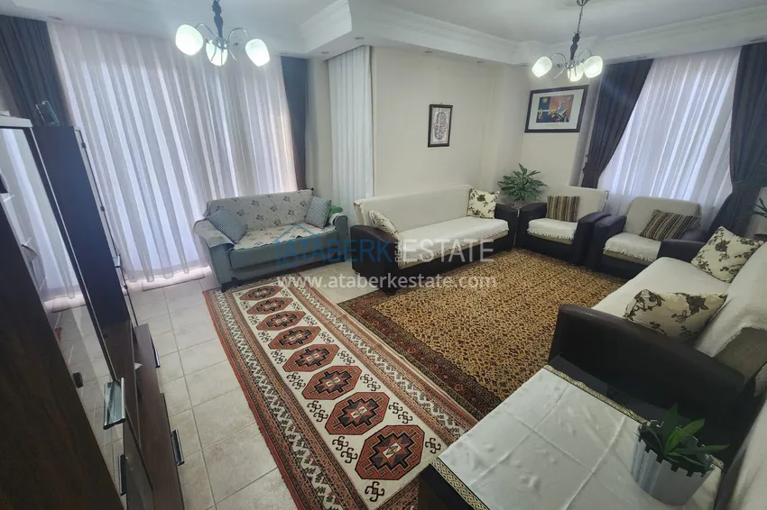 Purchase  2+1 apartment with a separate kitchen, suitable for a residence permit and citizenship in Oba, Alanya  4 