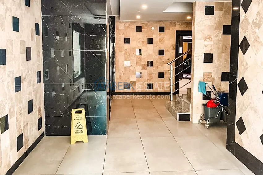 Furnished 1+1 apartment just 300 meters from the sea - Mahmutlar district, Alanya 8 