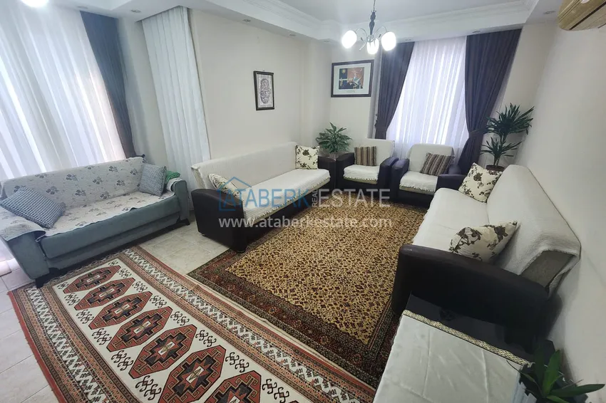 Purchase  2+1 apartment with a separate kitchen, suitable for a residence permit and citizenship in Oba, Alanya  5 