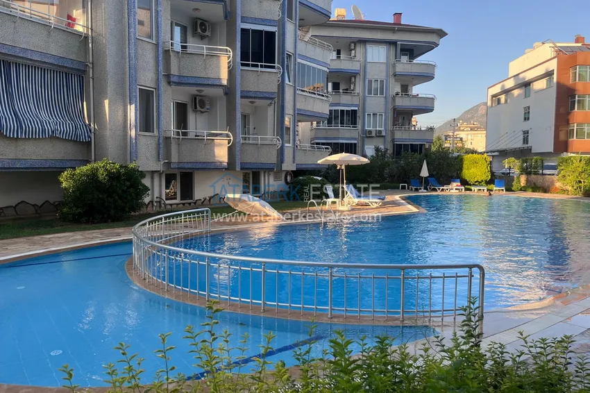 2+1 apartment with a separate kitchen, suitable for a residence permit and citizenship in Oba, Alanya  5 