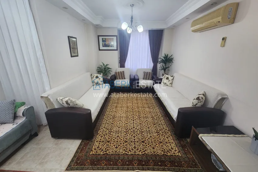 Purchase  2+1 apartment with a separate kitchen, suitable for a residence permit and citizenship in Oba, Alanya  8 