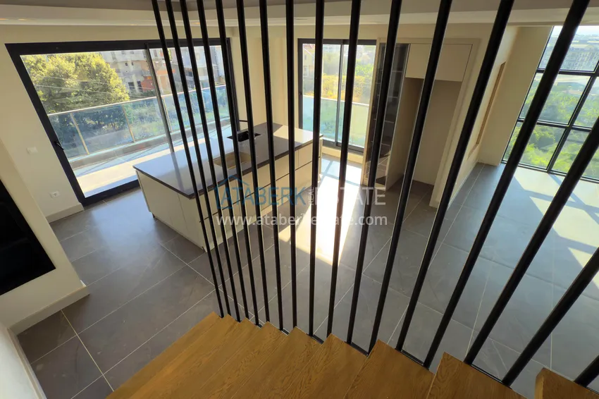 Purchase Panoramic penthouse with citizenship rights - from the developer, Kargicak district, Alanya 11 