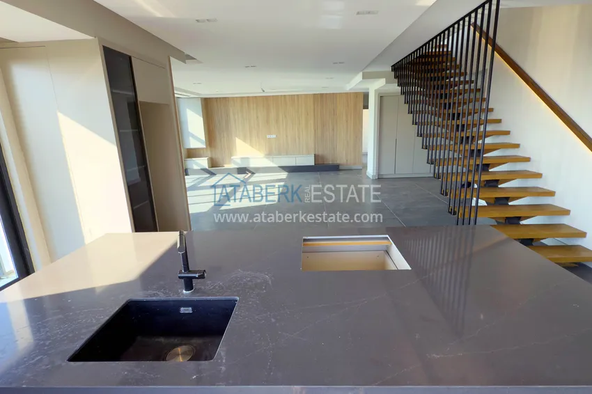 Purchase Panoramic penthouse with citizenship rights - from the developer, Kargicak district, Alanya 4 