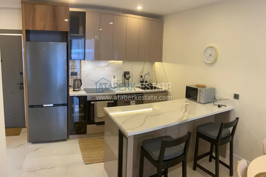 Purchase  Rent 1+1 with furniture in the center of Alanya — only 450 meters from Cleopatra Beach B15 4 