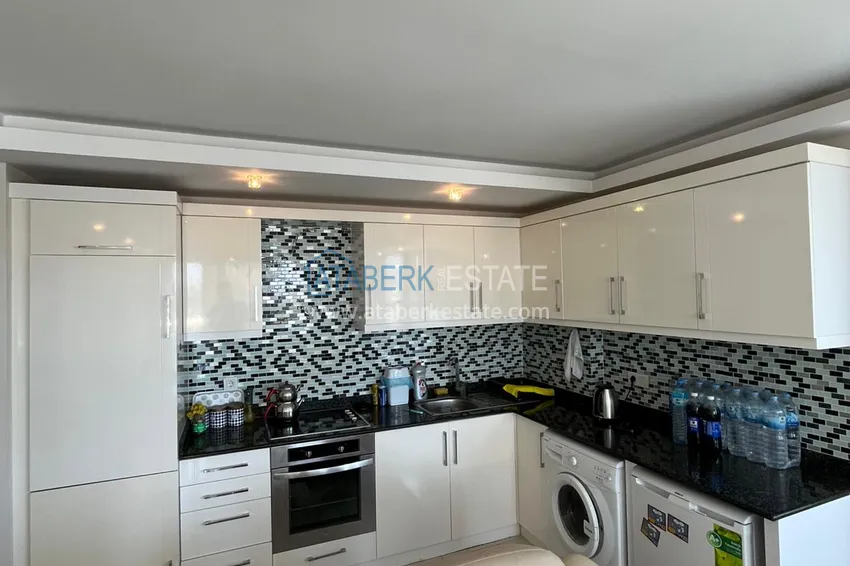 Purchase  Alanya secondary market - 1+1 apartment with furniture and mountain views, Tosmur district. Suitable for a residence permit 6 