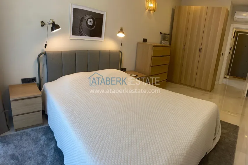 Purchase  Rent 1+1 with furniture in the center of Alanya — only 450 meters from Cleopatra Beach B15 7 