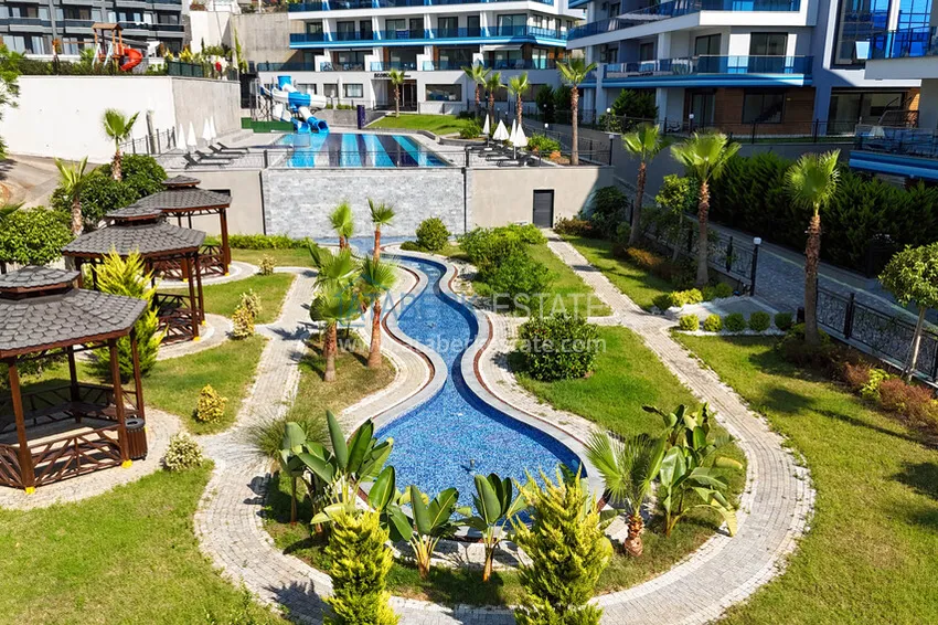 Panoramic penthouse with citizenship rights - from the developer, Kargicak district, Alanya 10 