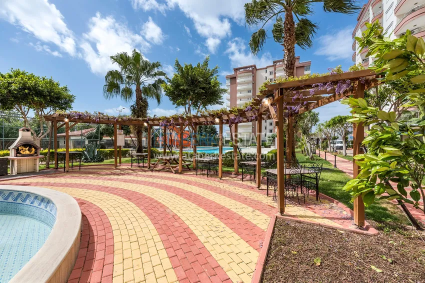 Apartment 3+1 with furniture in a well-maintained complex — Tosmur, Alanya. Suitable for obtaining a residence permit 14 