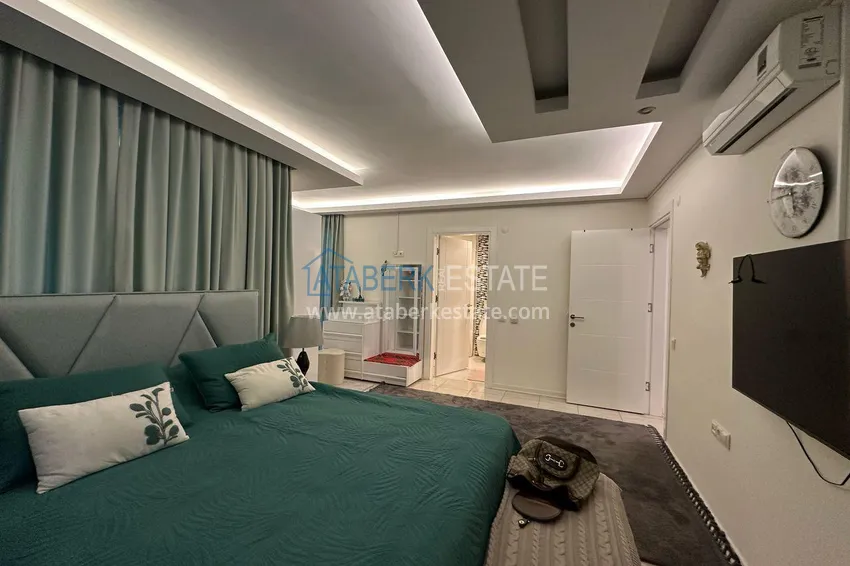 Purchase  Furnished 2+1 apartment in a family complex, Oba district — suitable for a residence permit  11 