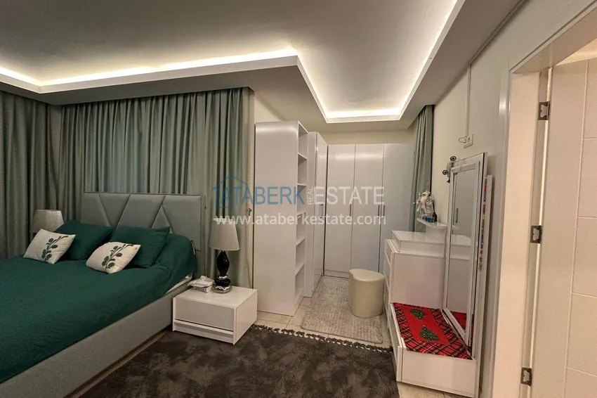 Purchase  Furnished 2+1 apartment in a family complex, Oba district — suitable for a residence permit  12 