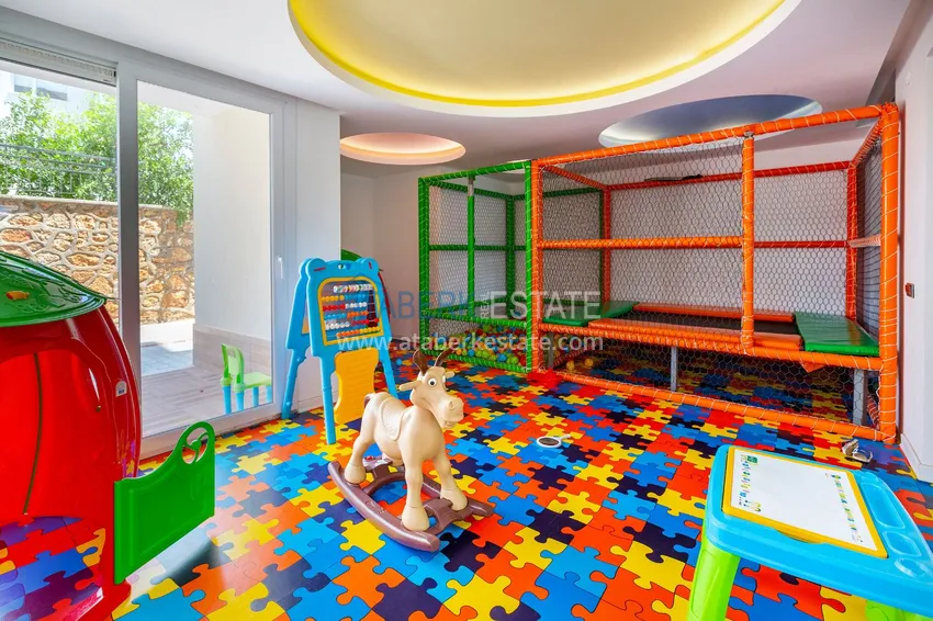 Furnished 2+1 apartment in a family complex, Oba district — suitable for a residence permit  22 