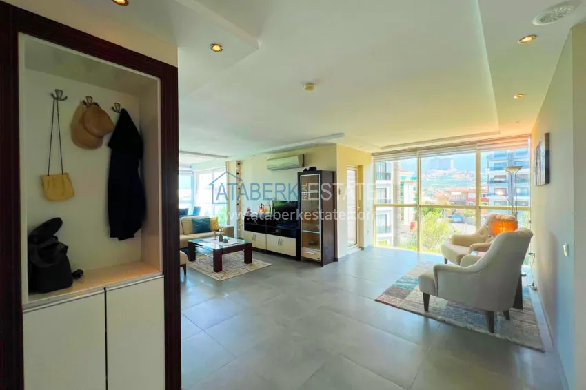 Purchase Duplex 4+1 format townhouse with furniture in a luxury complex - Kargicak, Alanya 1 